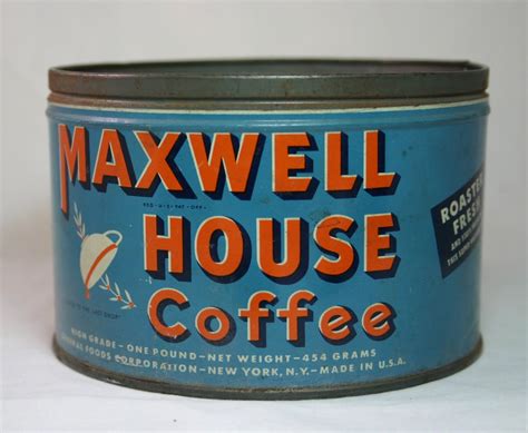 when did maxwell house stop using metal cans|maxwell house coffee.